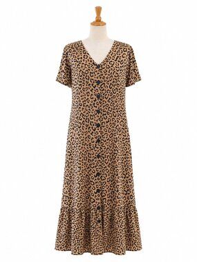 NWOT Lane Bryant Animal Print Midi Dress | Size 16